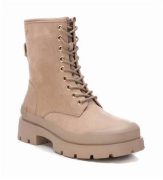 Xti - Women's Suede Lace-Up Booties