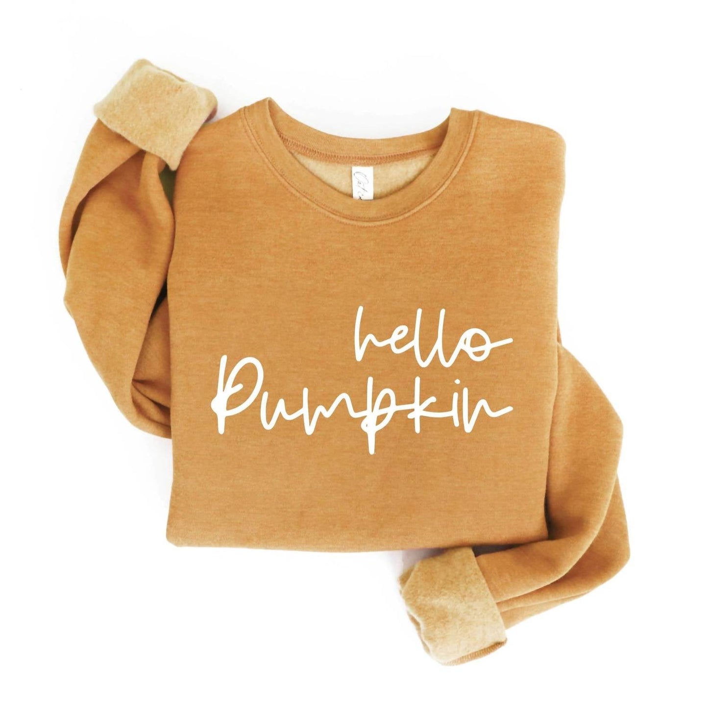 Oat Collective - Unisex Hello Pumpkin Graphic Sweatshirt