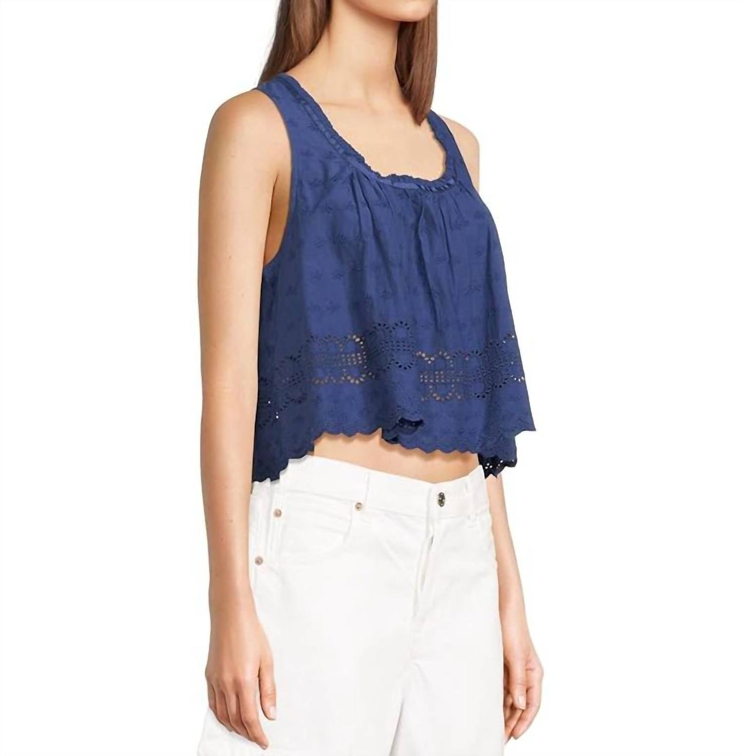 Free People - Marina Eyelet Tank