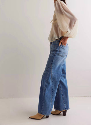 Free People - Eden High Slouchy Jeans