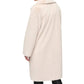 Joseph Ribkoff - Faux Fur Straight Coat Style