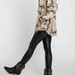 Elleborn - Paisley Sherpa Button Down Jacket