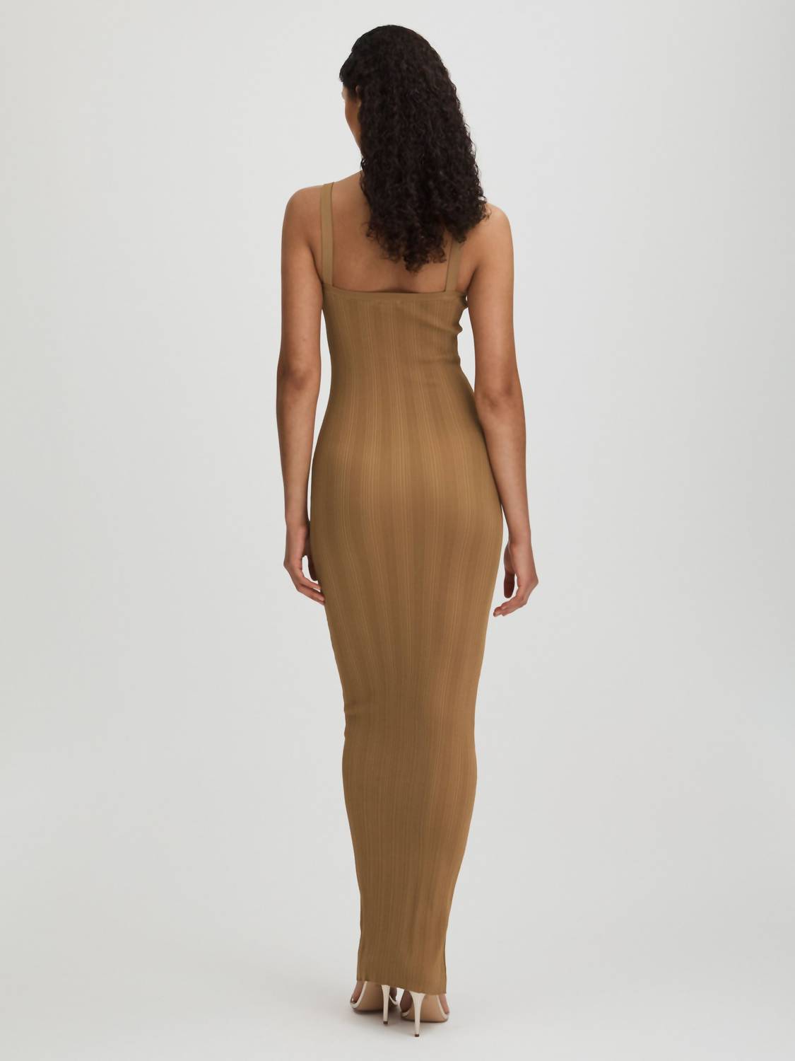 Good American - Ribbed Knit Maxi Dress
