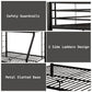 Limbra Spacious Design Double Bunk Bed