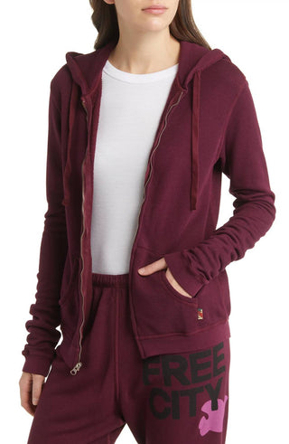 Freecity - Women's Super Fluff Zip Hoodie