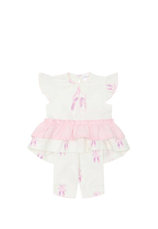 Deolinda - Girl's Ballarina Slippers Legging Set