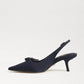 Sam Edelman - Women's Bianka Fabric Pointed Toe Slingback Kitten Heeled Pump