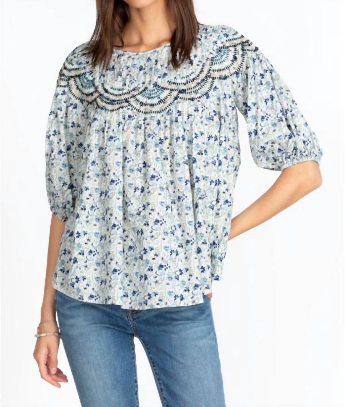 Johnny Was - Floral Tatiana Top
