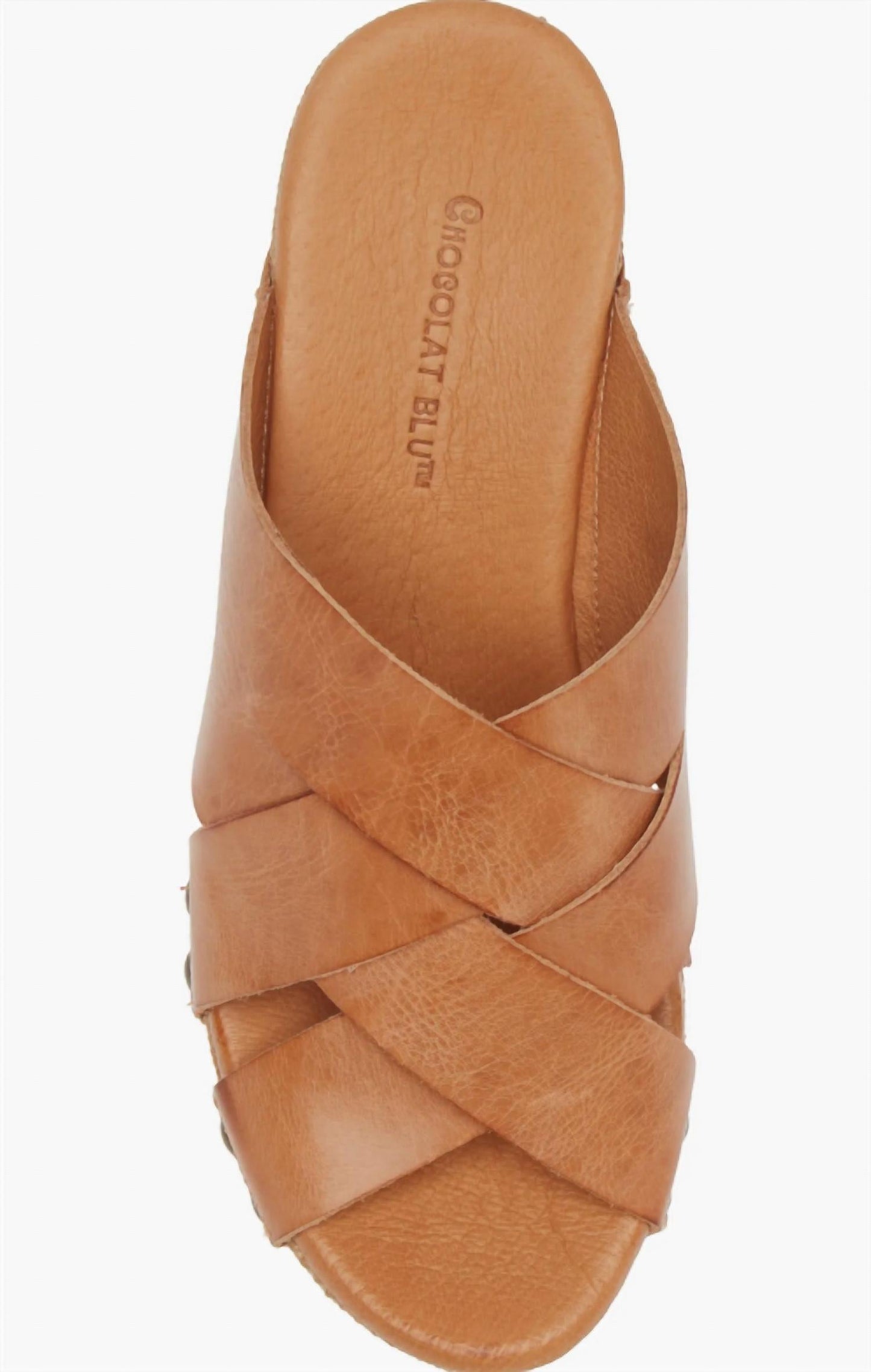 Chocolat Blu - Women Yetta Platform Wedge Slide Sandal