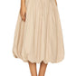Astr - Kia Drop Waist Bubble Hem Midi Skirt