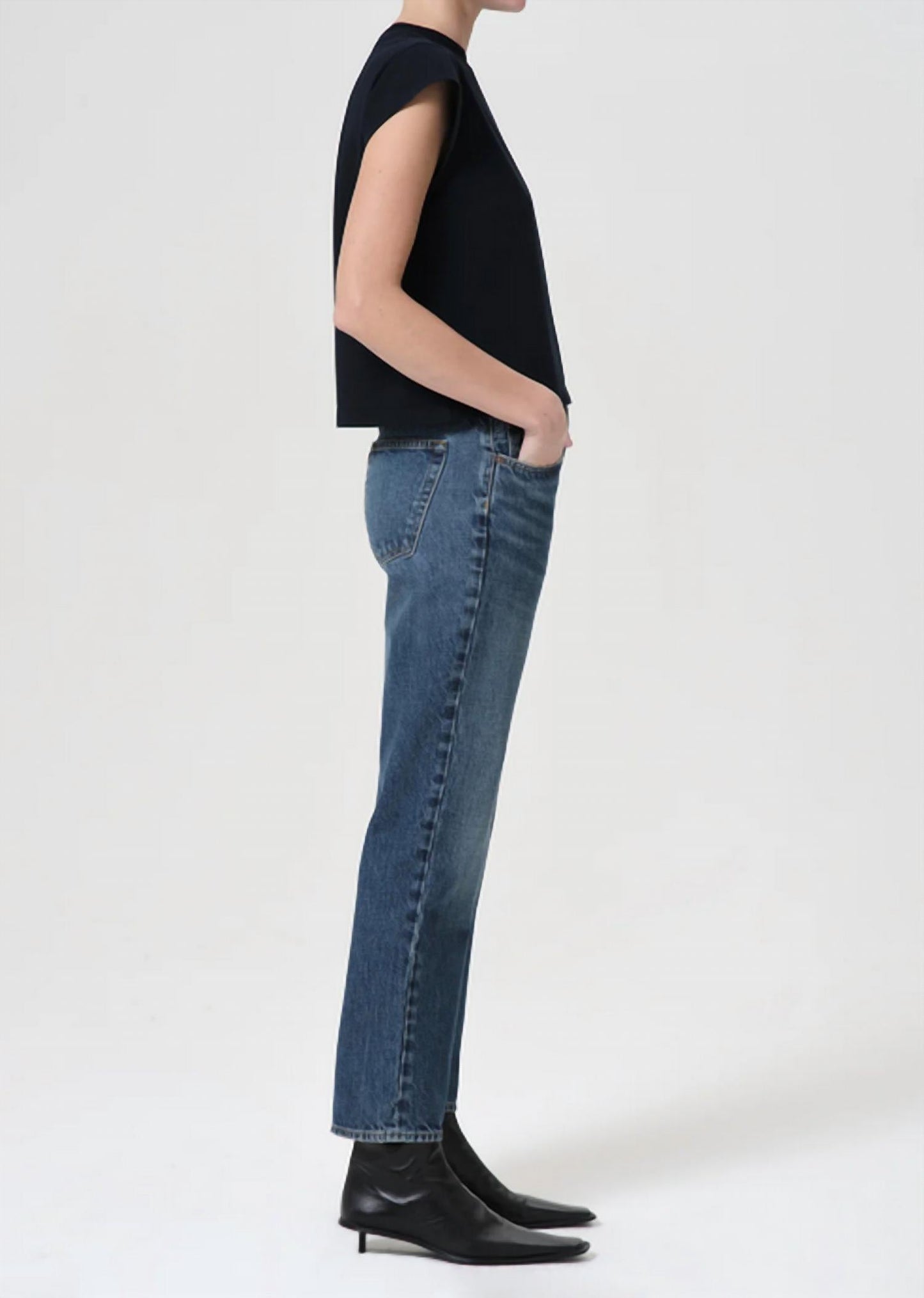 Agolde - Valen Mid-rise Vintage Straigth Jean