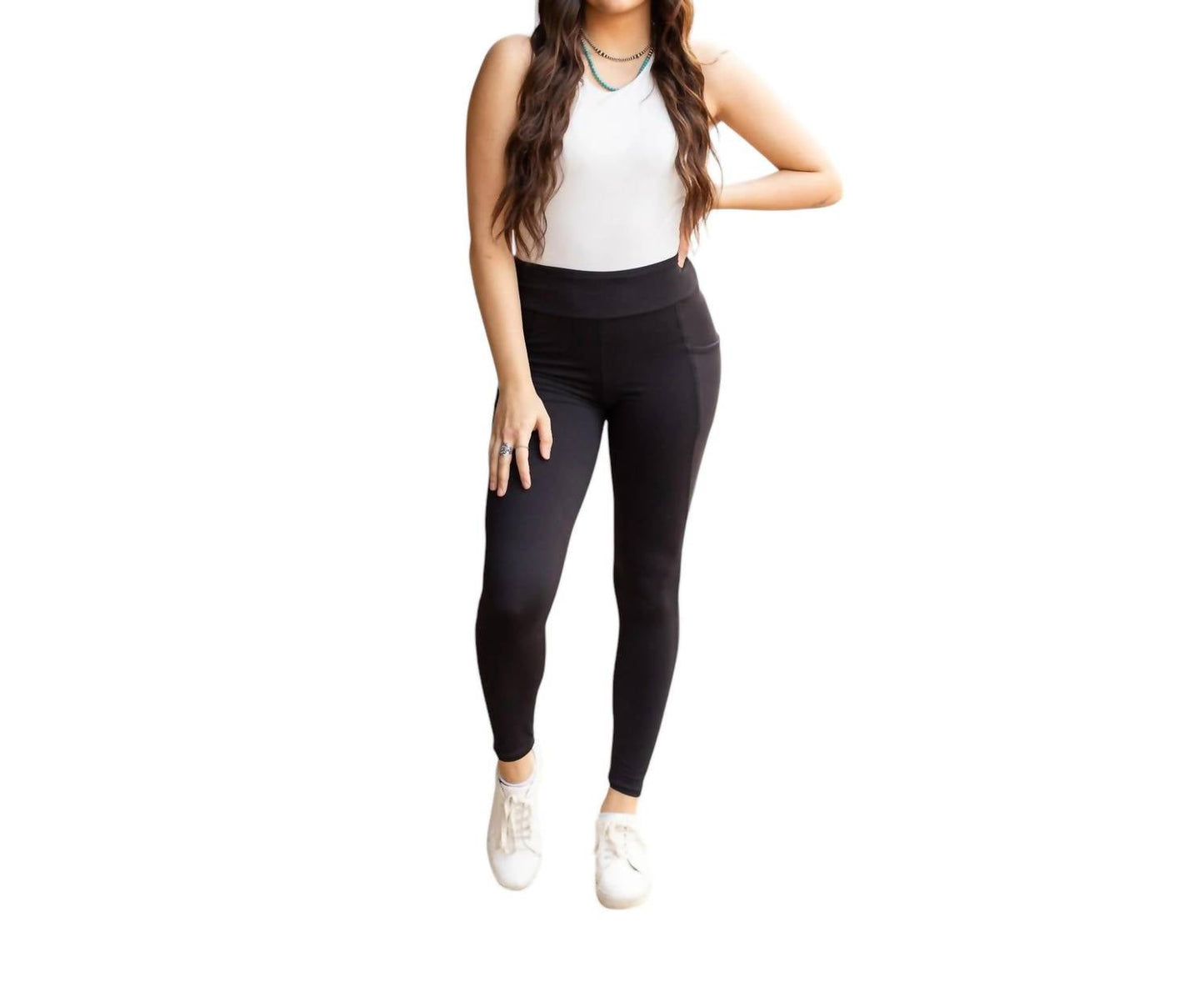 Julia Rose - Full Length Leggings With Pocket