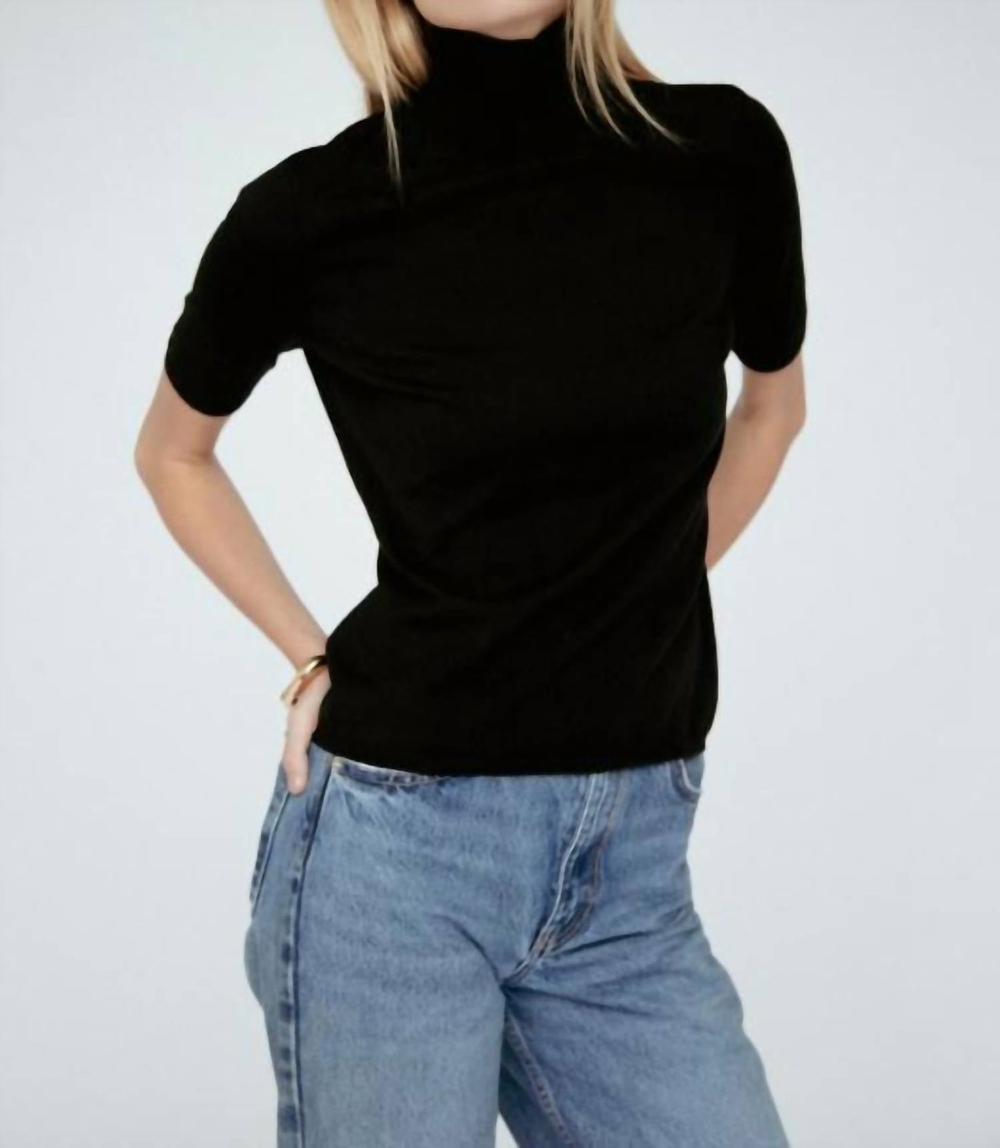 Amanda Maria - Viva Modal Turtleneck Top