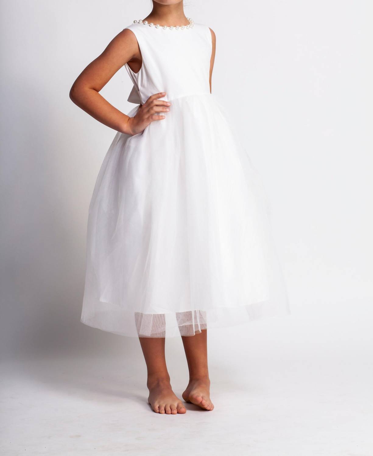 Only Little Once - Pearl Accent Gown