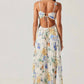 Astr - Women's Emese Floral Pleated Maxi Dress