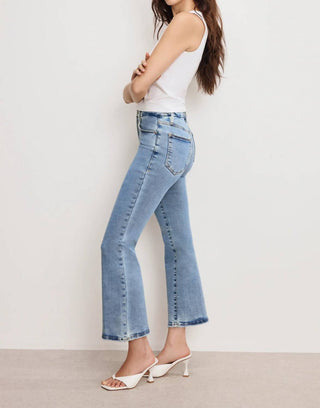 Good American - Good Legs Crop Mini Boot Jeans