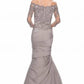 La Femme - Women's Satin Mermaid Gown