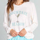 Pj Salvage - Cocktail Season Long Sleeve Top