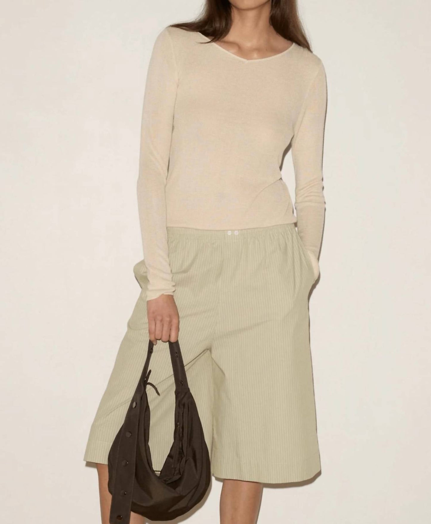 Deiji Studios - Knitted Long Sleeve Top