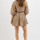 Endless Blu. - EDEN EYELET MINI DRESS