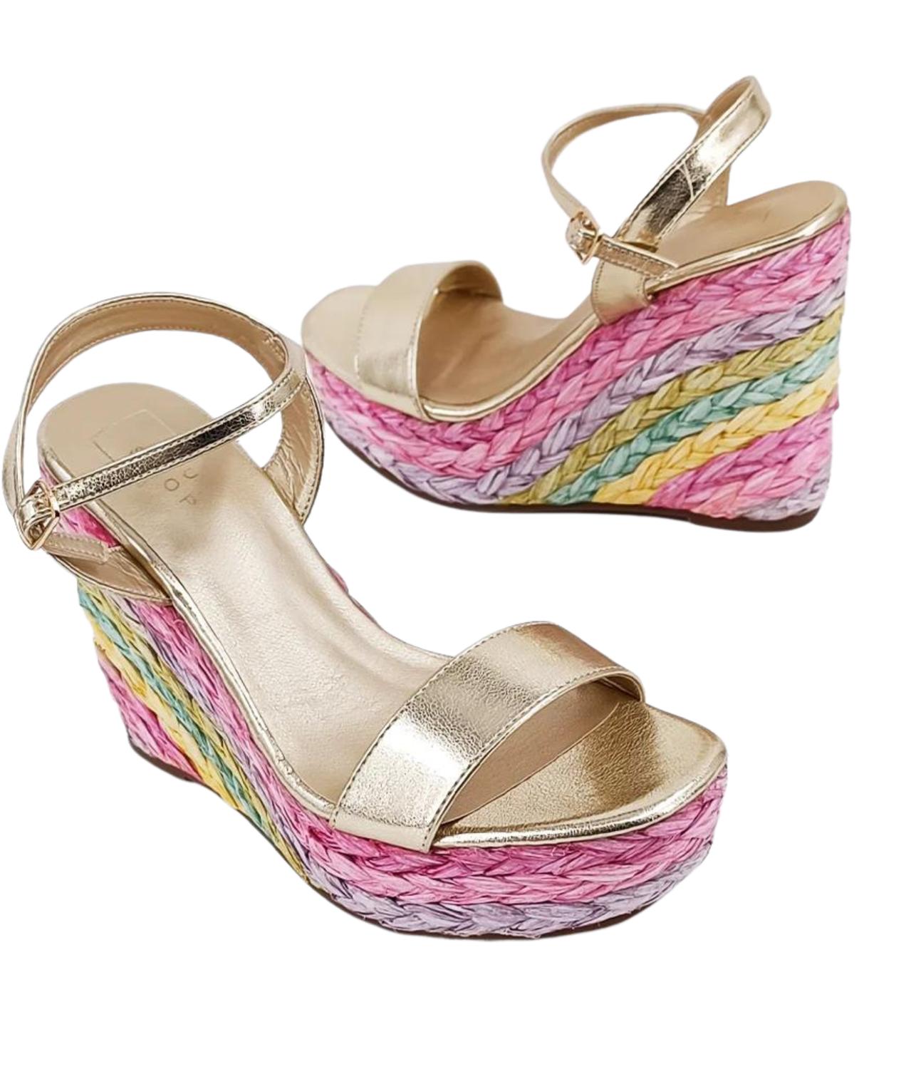 Shu Shop - Women's Jacinta Rainbow Wedge