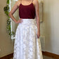 Blu Pepper - Floral Organza Midi Skirt
