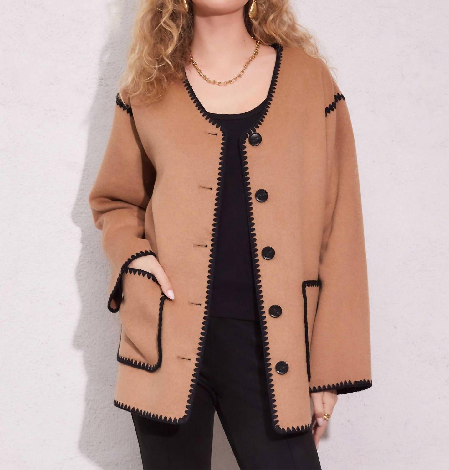 Fifteen Twenty - Nico V-neck Jacket