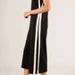 P.Cill - Butter Modal Border Contrast Jumpsuit