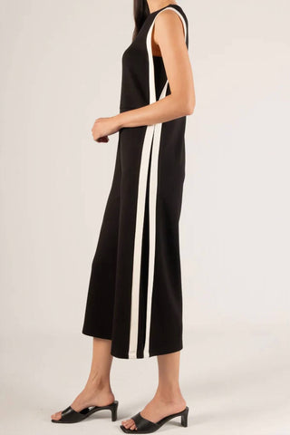 P.Cill - Butter Modal Border Contrast Jumpsuit