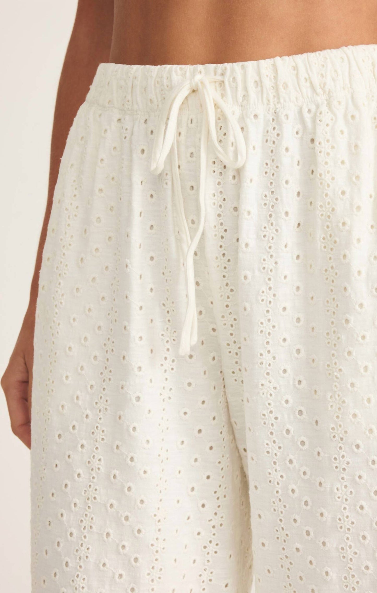 Z Supply - Women's Romi Knit Eyelet Pants