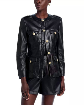 Generation Love - Larsine Vegan Leather Blazer