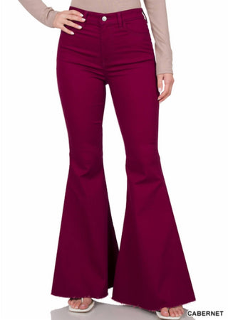 Zenana - Cabernet Bell Bottom