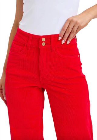 Judy Blue - Corduroy Wide Leg Trouser