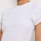 Good American - Crystal Baby Tee
