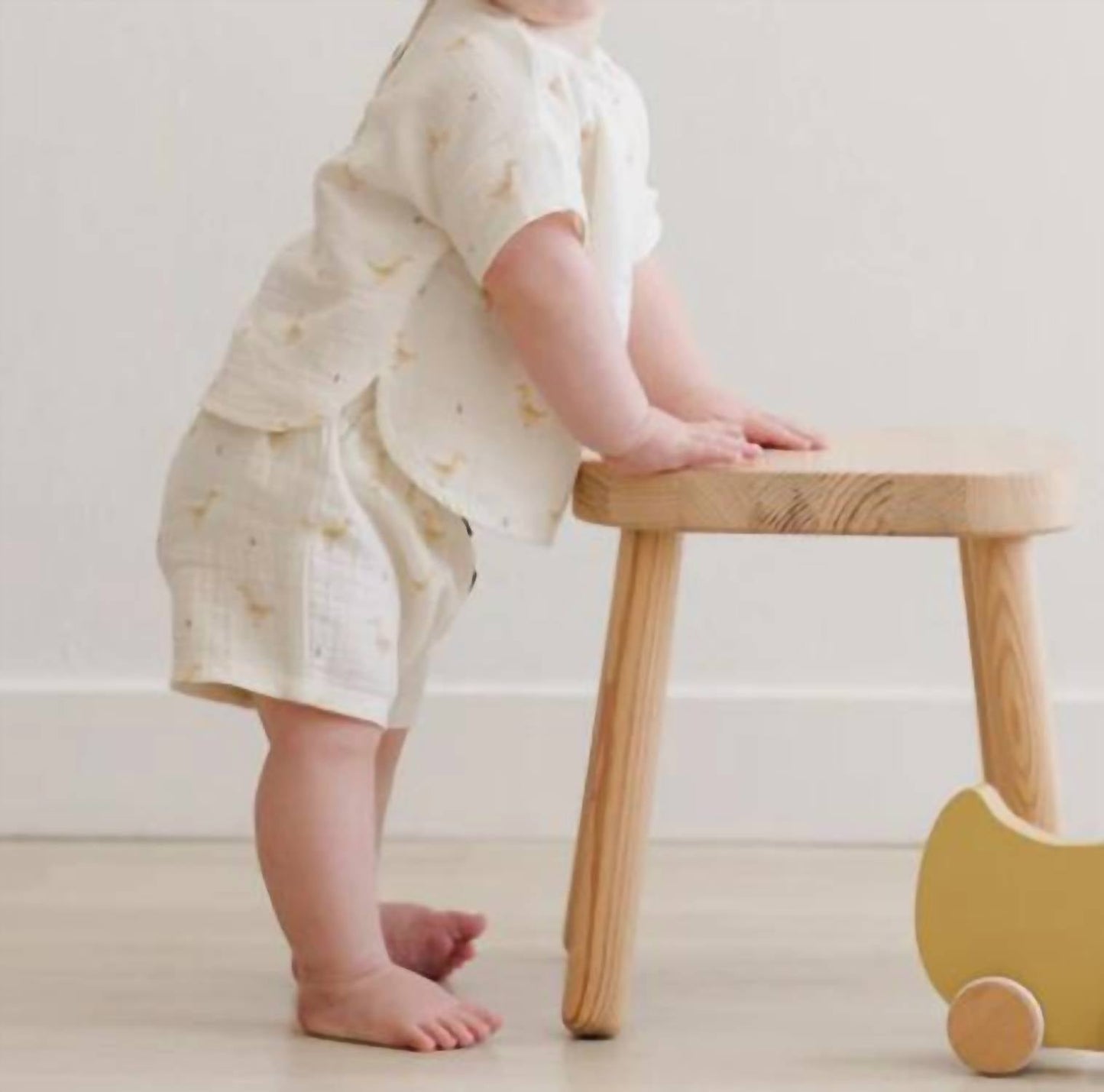 Quincy Mae - Kid's Geese Boxy Top + Short Set