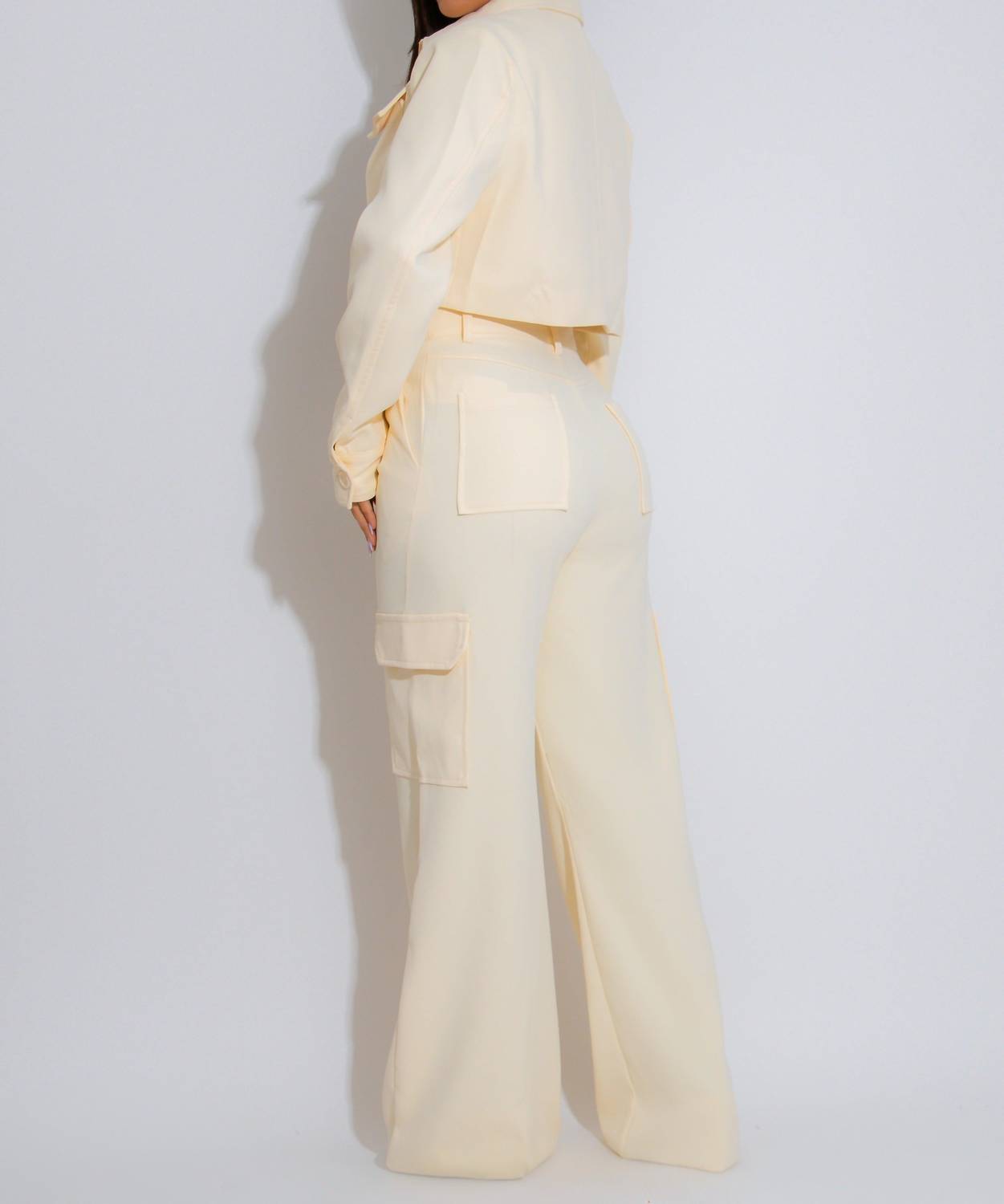 Diva - Luxe Utility Cargo Pant Set