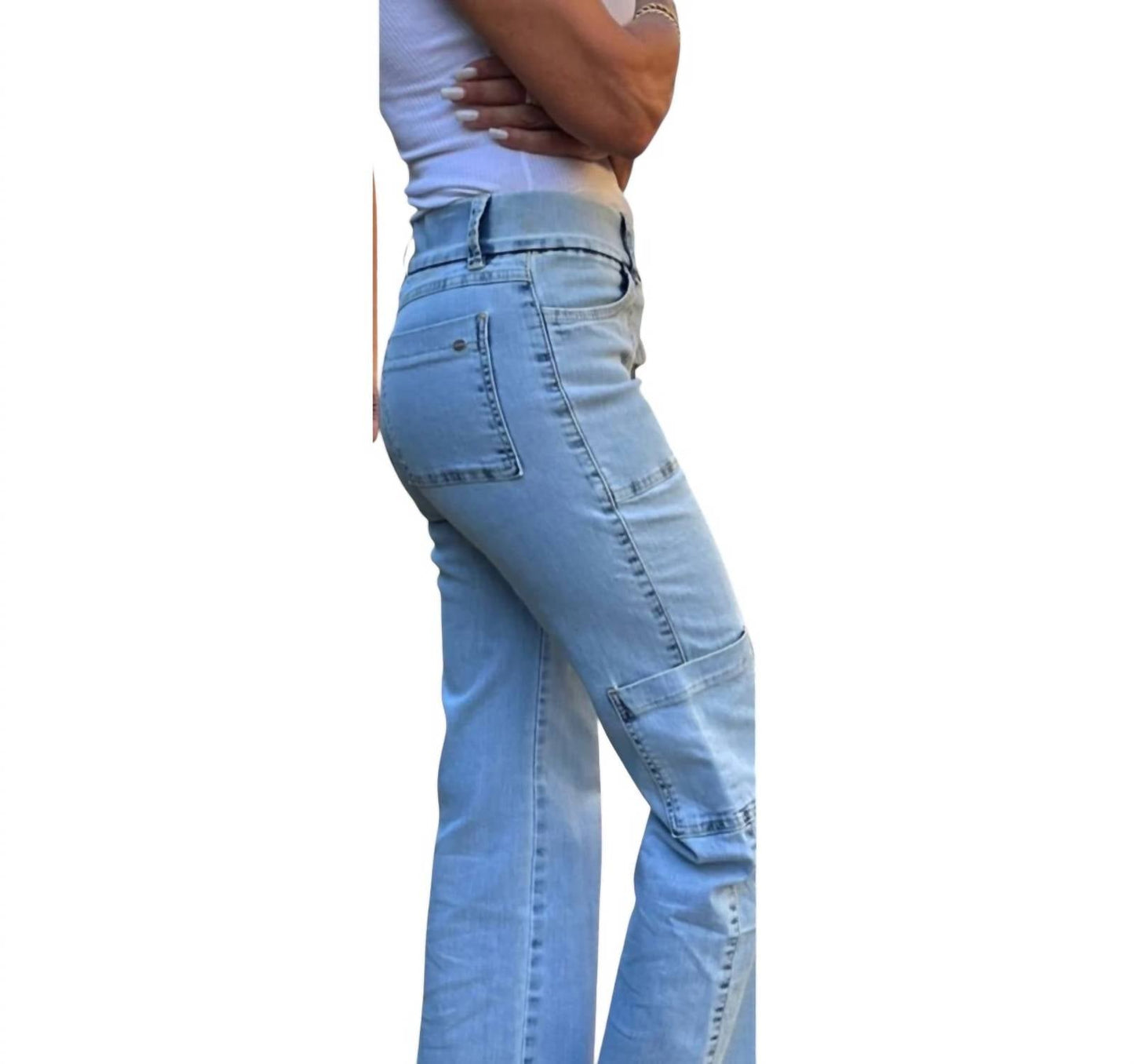 Bevy Flog - Rose Cargo Pants