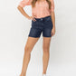 Judy Blue - Mid Length Cut Off Jean Shorts