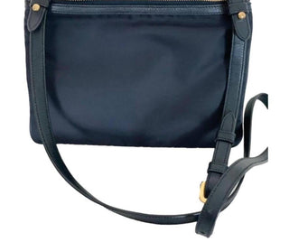 Prada - Women's Tessuto Nylon Zip Calf Leather Crossbody Bag