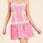 Baby Pink - Finley Embroidered Mini Dress