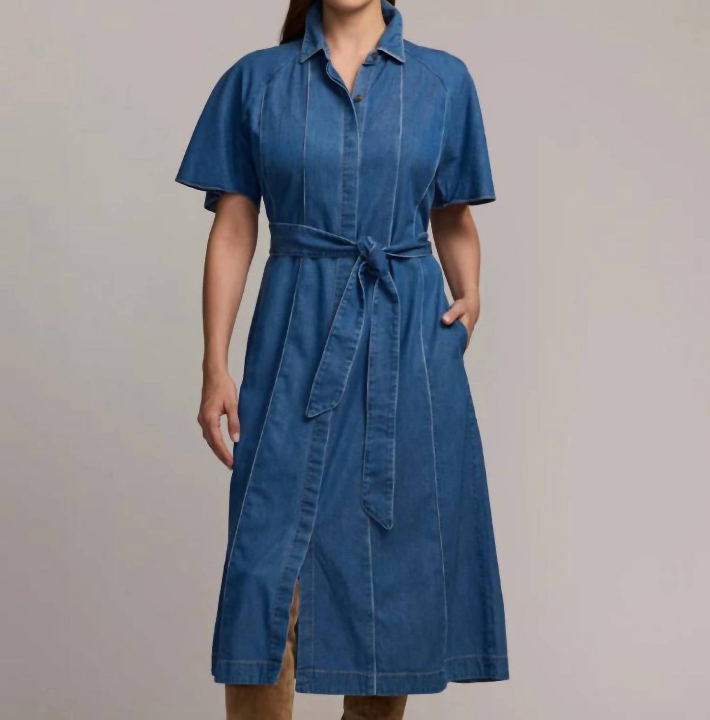 Hinson Wu - Short Sleeve Joanna Dress