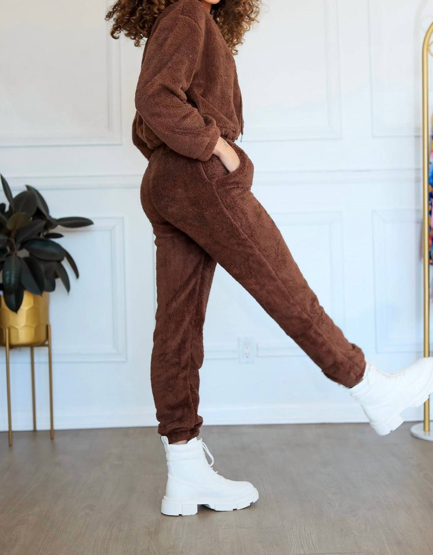 Little Secret Of Mine - Women's Cropped Hoodie Jogger Set