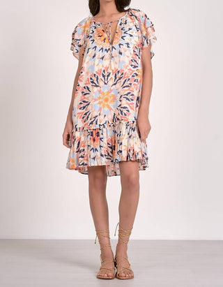 Elan - Ruffle Sleeve Mini Dress