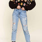 Adora - Crochet Crop Sweater Knit Top