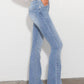 Artemis Vintage - Women's High Rise Stretch Double Waist Bootcut Jeans