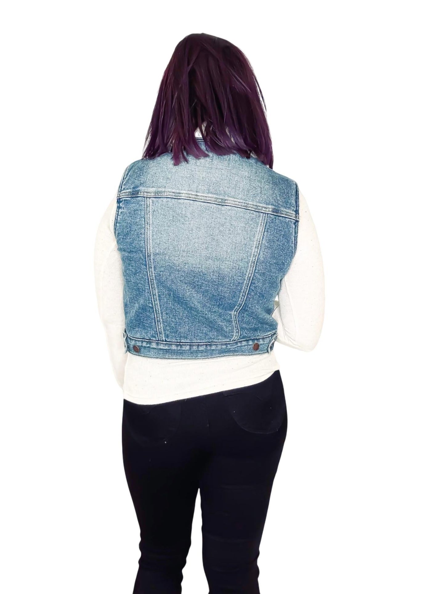 Judy Blue - Cozy Edge Vest - Reg/Curvy