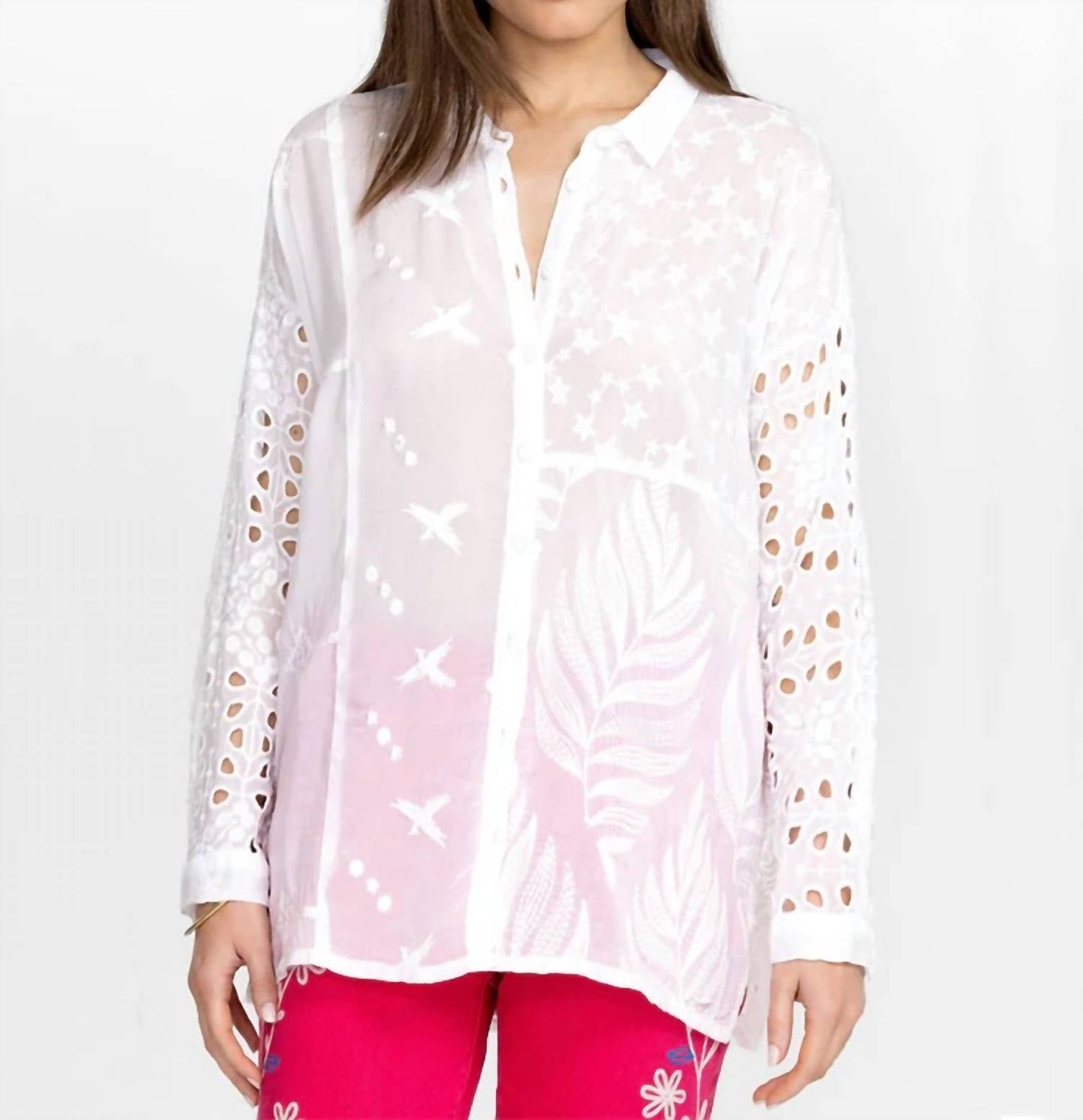 Johnny Was - Rochelle Button Up Blouse