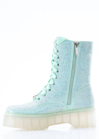 Sparkl Fairy Couture - Women's Jade Combat Boot