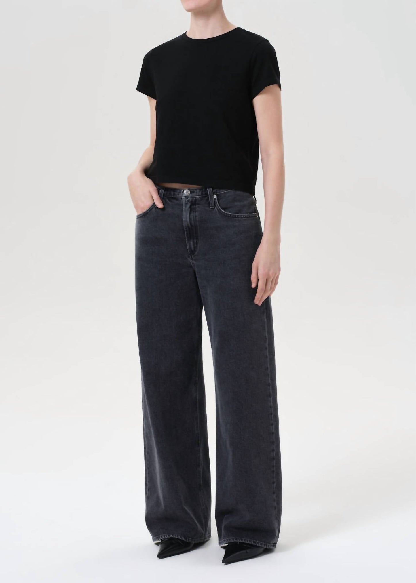 Agolde - Shrunken Tee Top