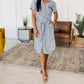 Geegee - Wait For It Denim Shirtdress
